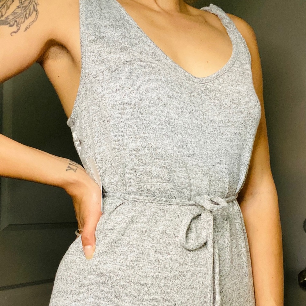 GREY AND/OR GREEN JUMPSUIT